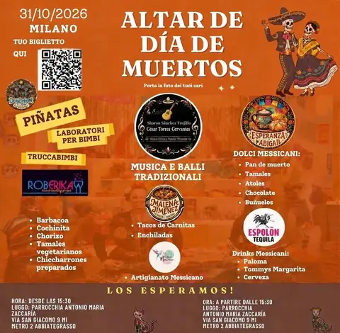Altar de Día de Muertos