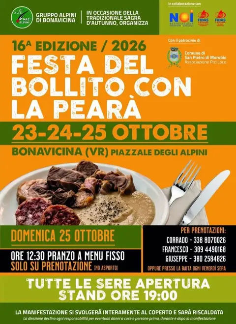Festa del Bollito con la Pearà
