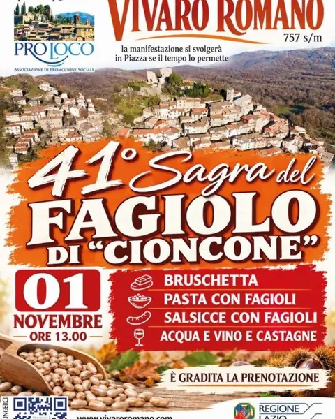 Sagra del Fagiolo di Cioncone
