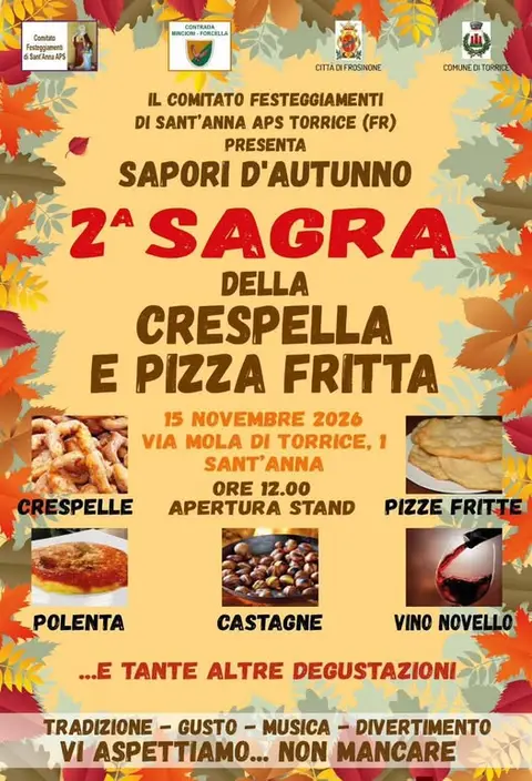 Sapori d'Autunno - Sagra della Crespella e Pizza Fritta