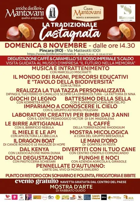 La tradizionale Castagnata