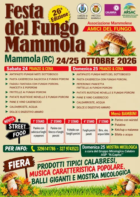 Festa del Fungo e dei prodotti della montagna