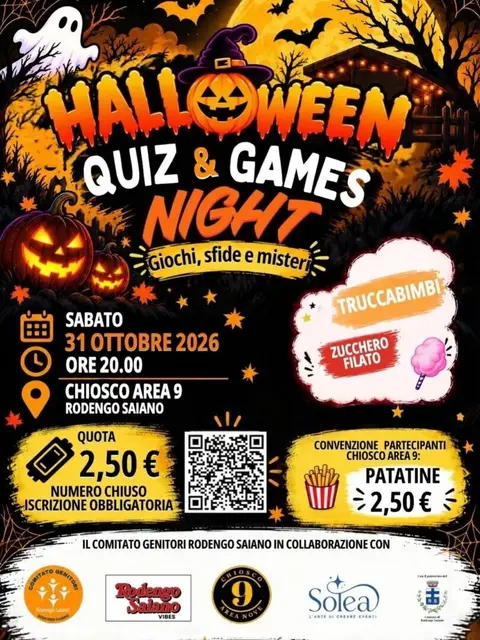 Halloween quiz & games night