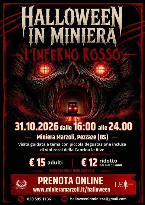 Halloween in miniera