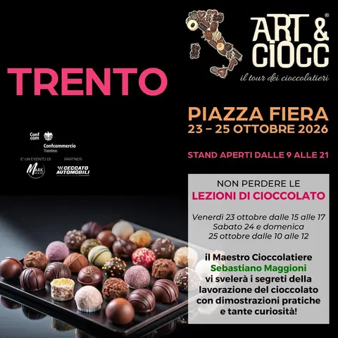 Art & Ciocc - Il Tour dei Cioccolatieri Trento