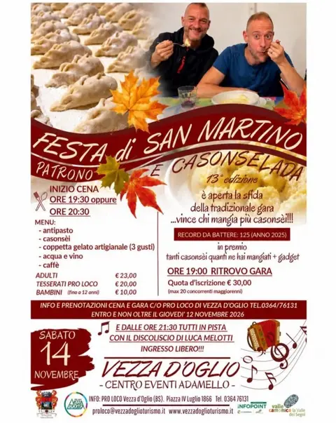 Festa di San Martino e 13ª CasonseLada