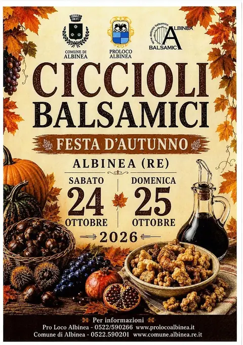 Festa d'Autunno "Ciccioli Balsamici"