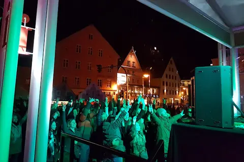 Rutschparty in Füssen