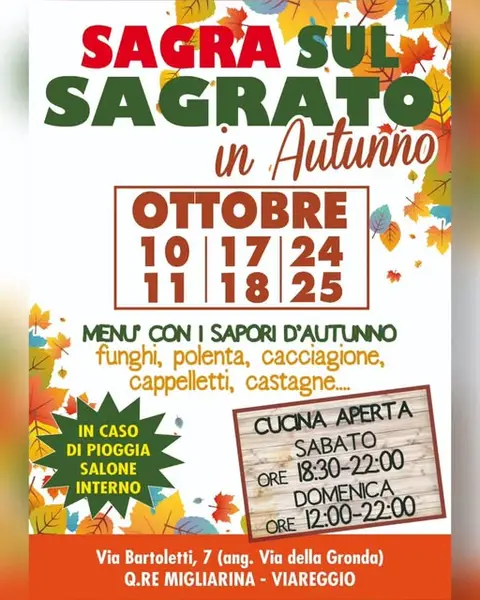 Sagra sul Sagrato in autunno