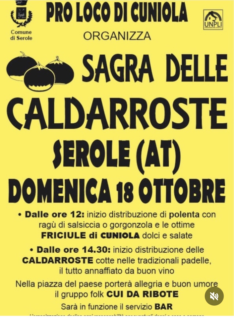 Sagra delle Caldarroste in Serole