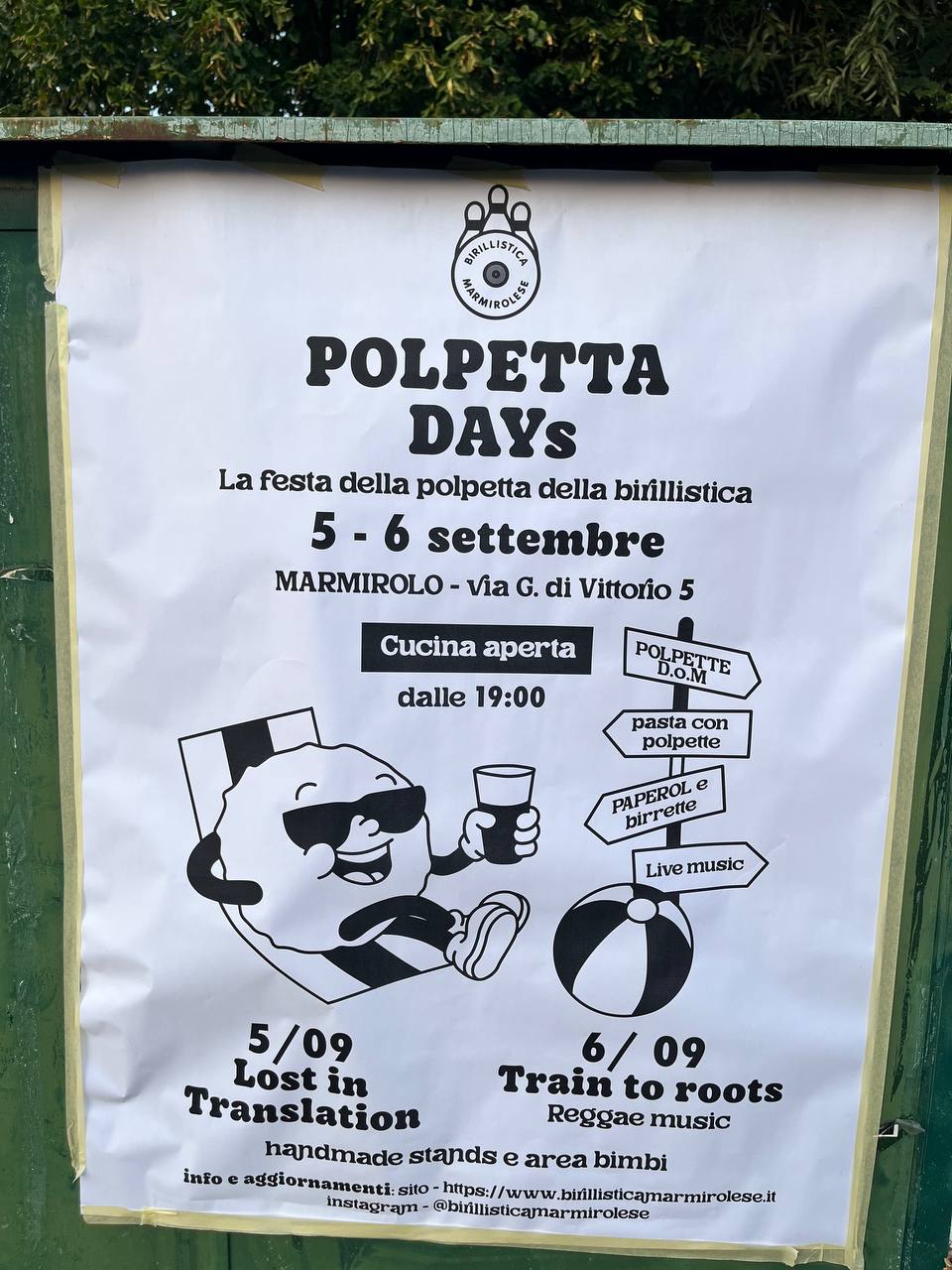 Festa della polpetta della Birillistica