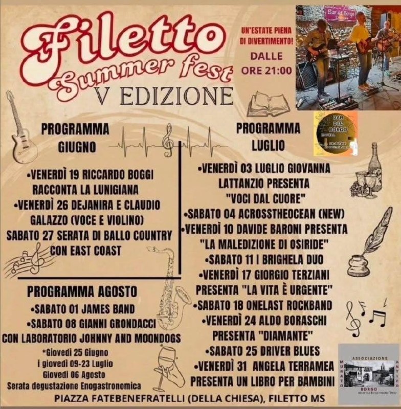 Filetto Summer Fest