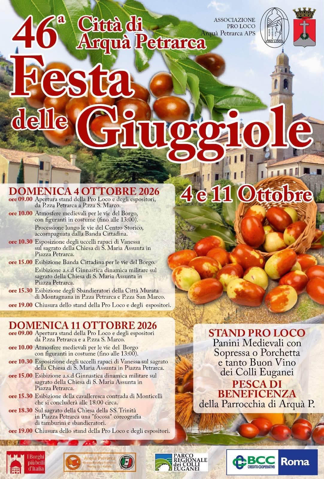 Festa delle Giuggiole in Arquà Petrarca