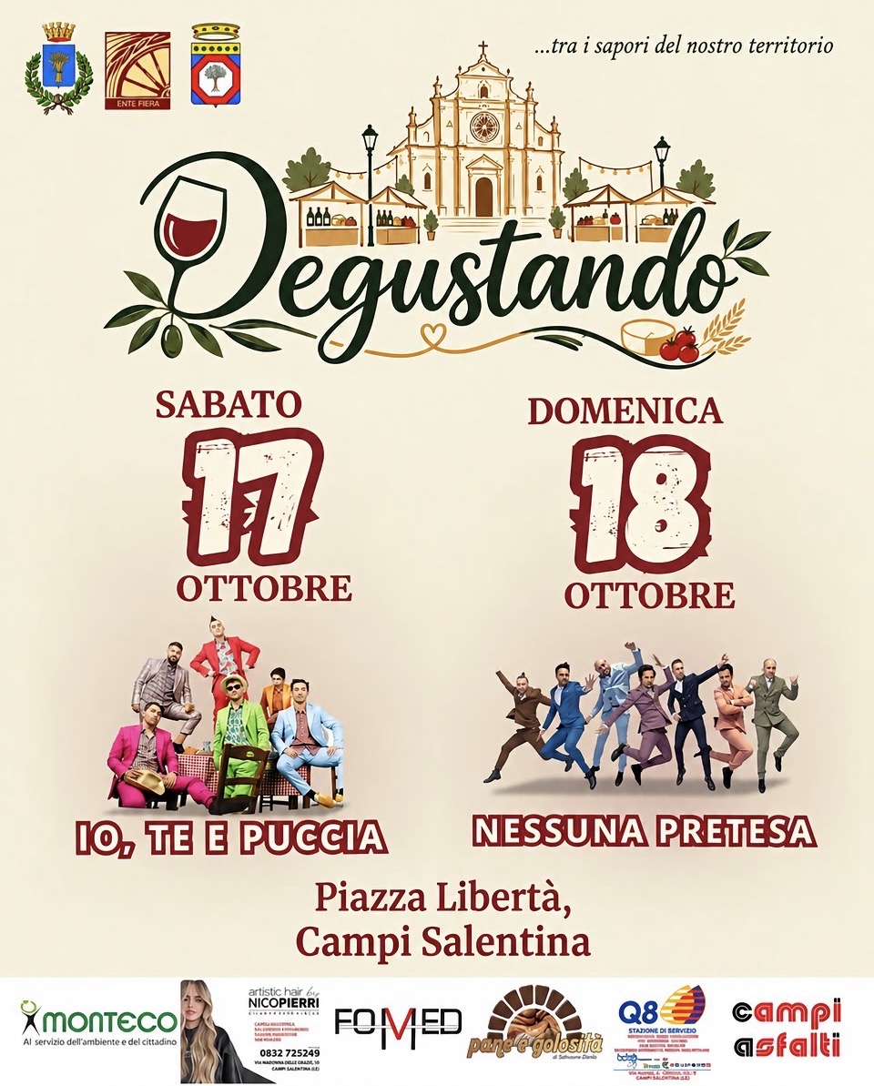 Fiera della madonna della mercede e degustando