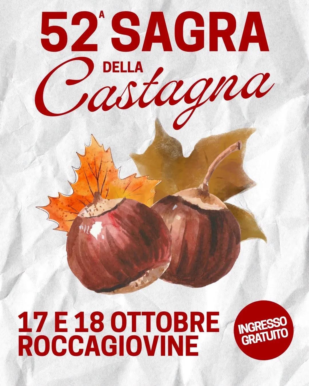 Sagra della Castagna in Roccagiovine