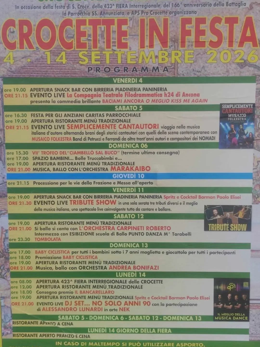 CROCETTE IN FESTA