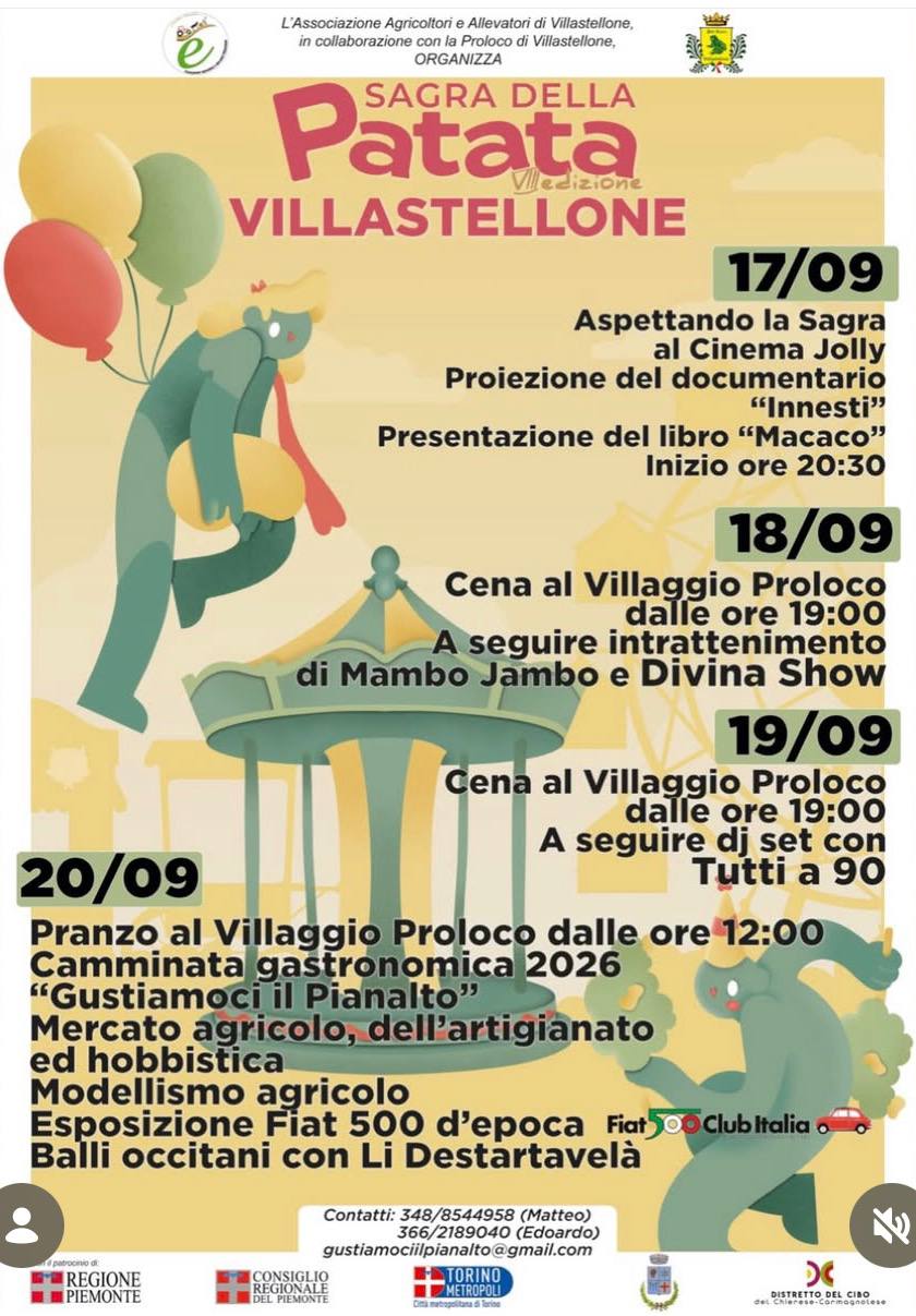 Sagra della Patata in Villastellone