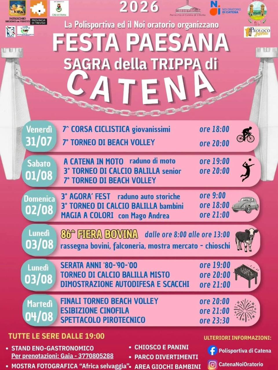 Festa Paesana Sagra della Trippa di Catena