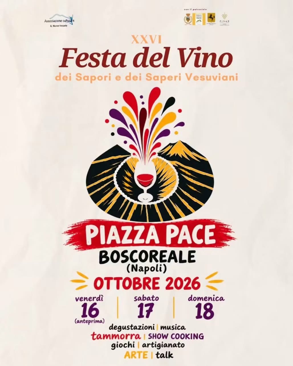 Festa del Vino dei Sapori e dei Saperi Vesuviani