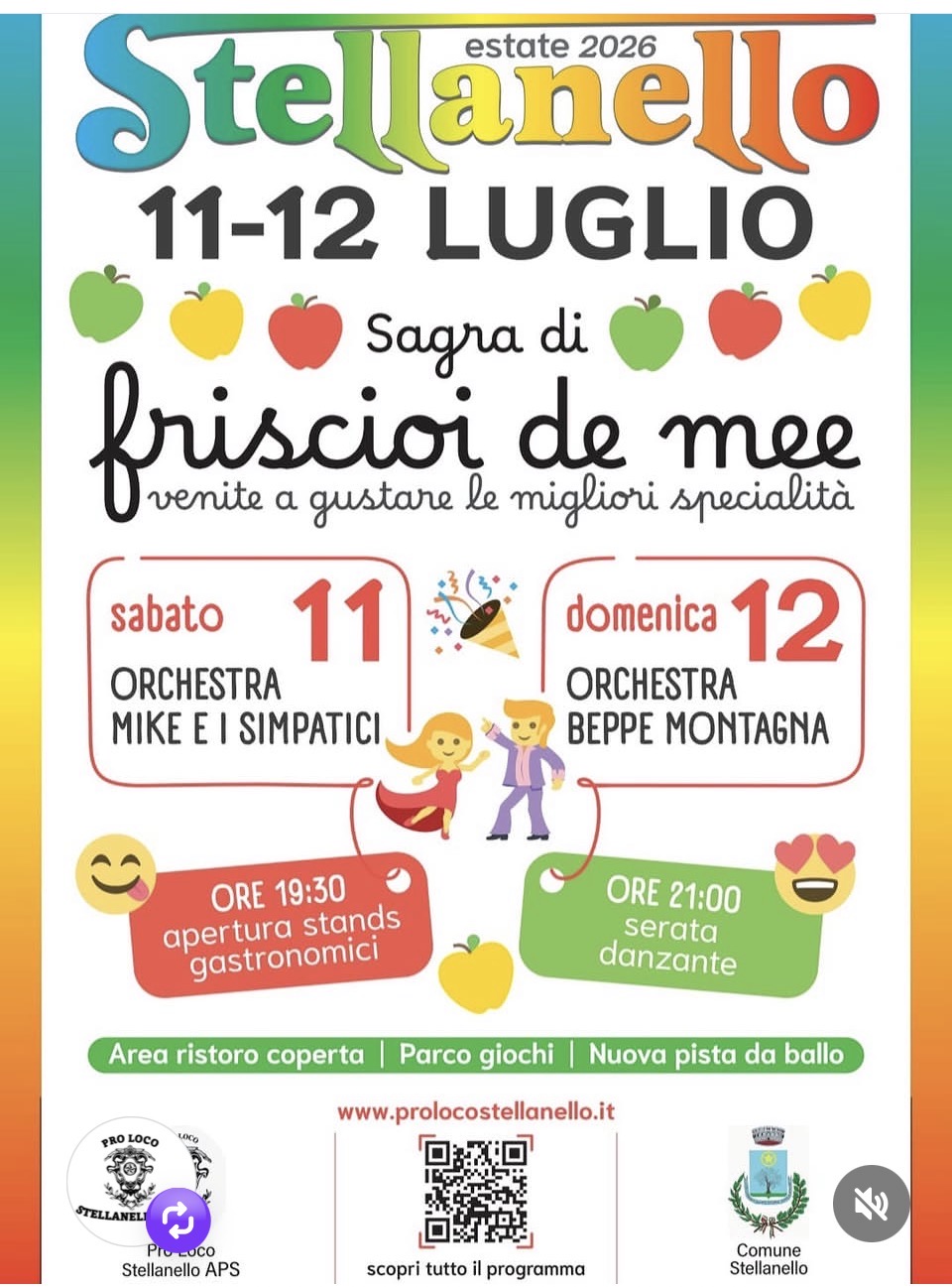 Sagra di friscioi de mee