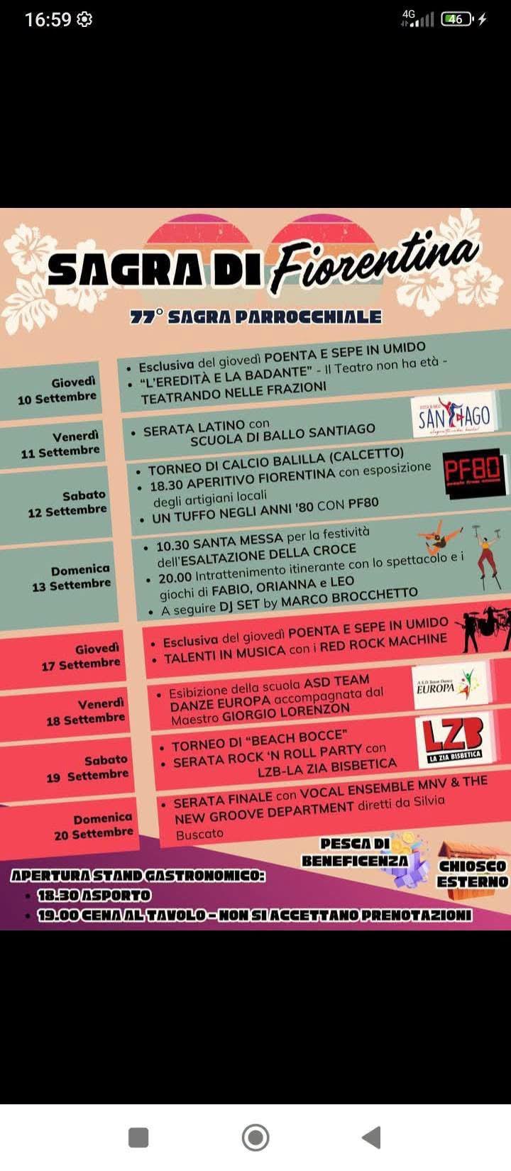 SAGRA DI Fiorentina