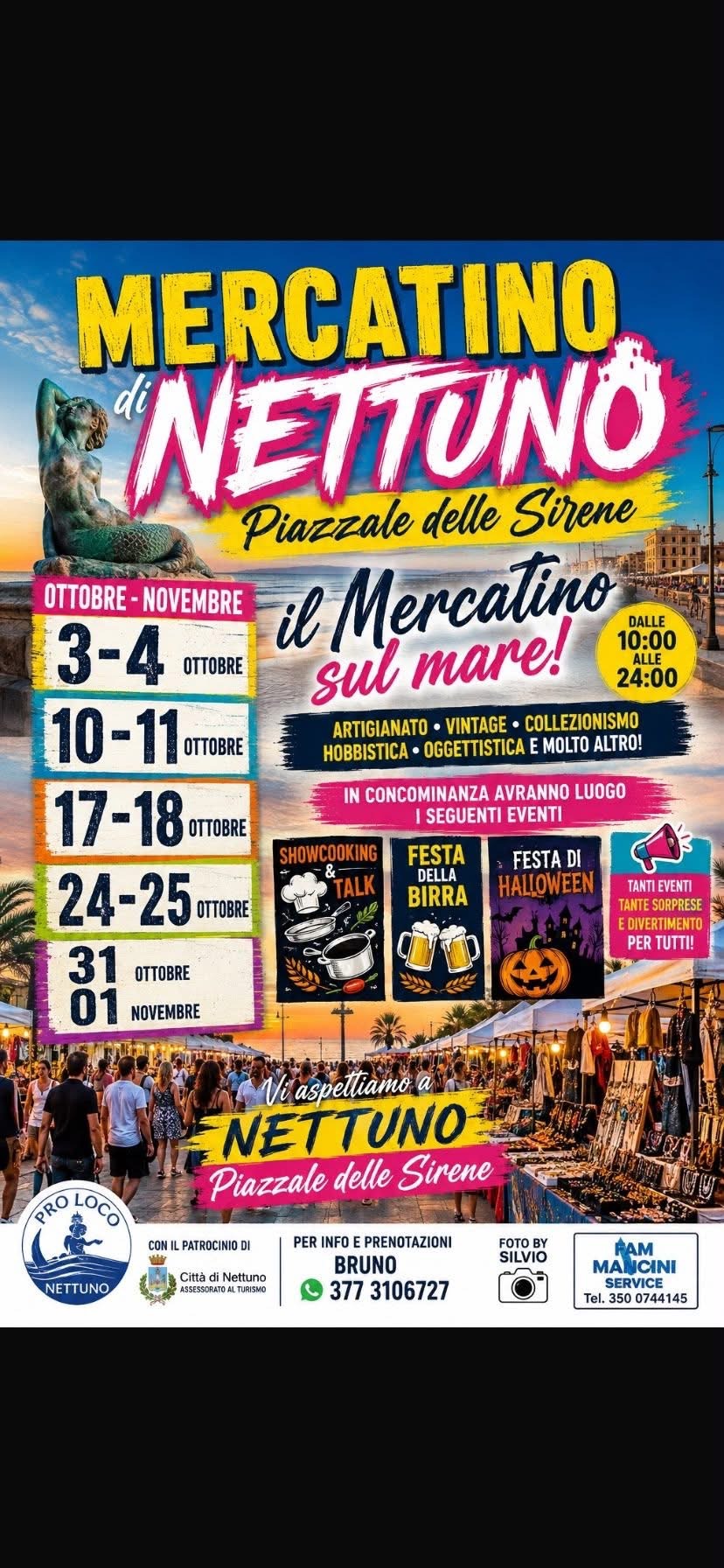 Seaside Market in Nettuno