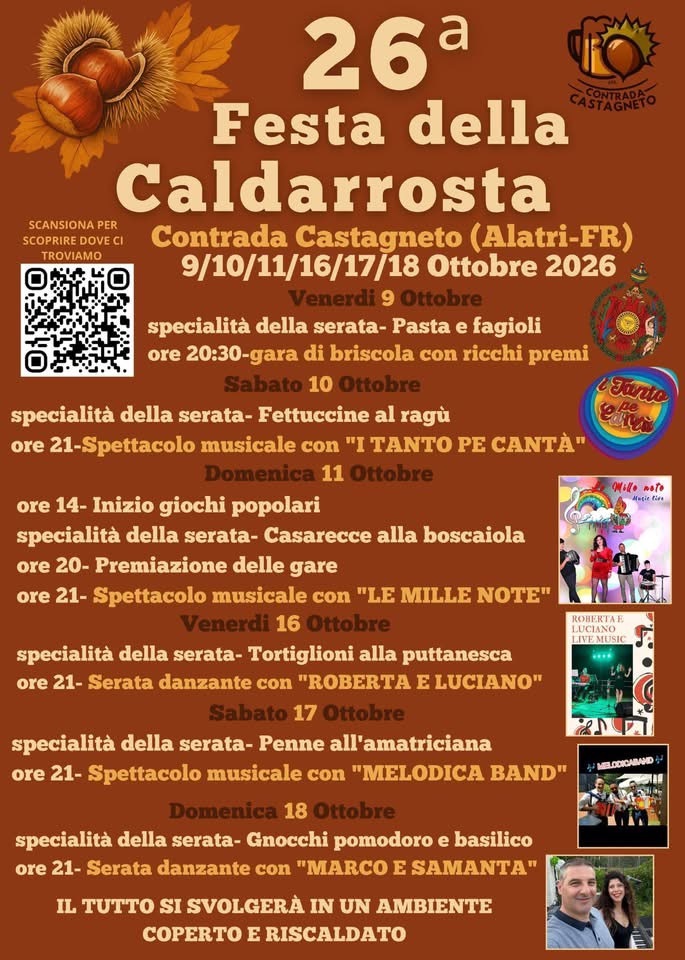 Festa della Caldarrosta - Chestnut Festival