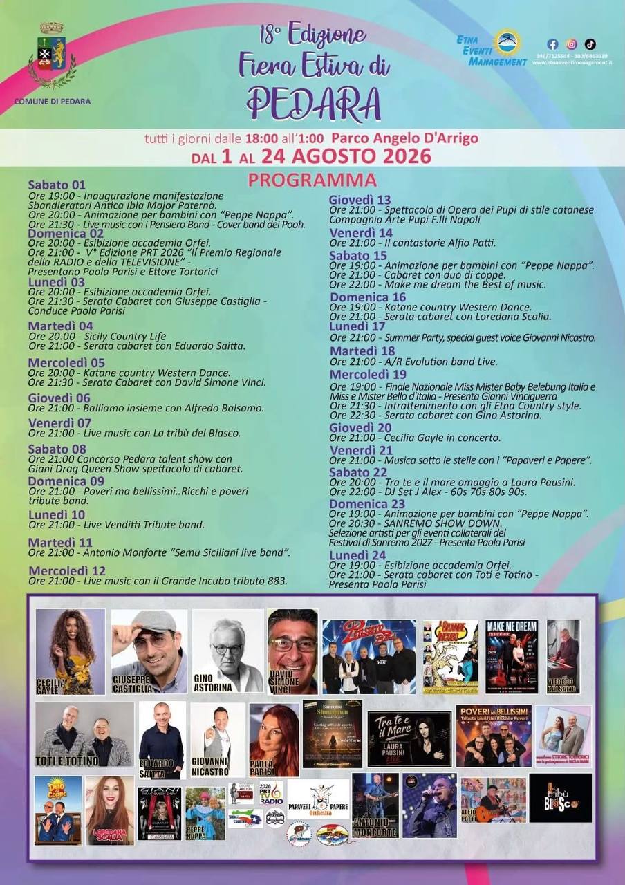 Fiera Estiva di Pedara