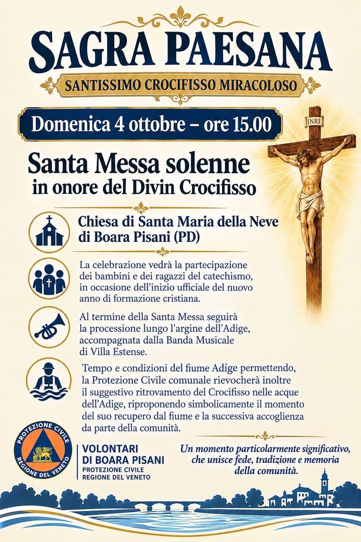 Sagra Paesana Santissimo Crocifisso Miracoloso