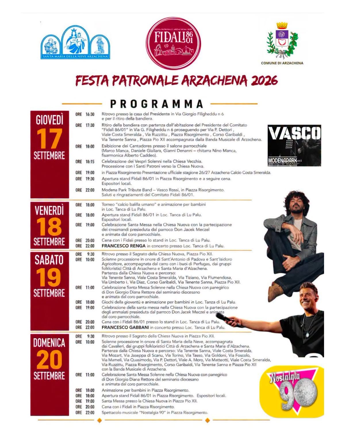 Festa Patronale Santa Maria della Neve