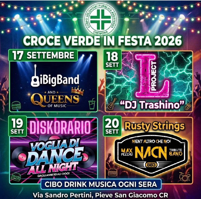 Croce Verde in Festa
