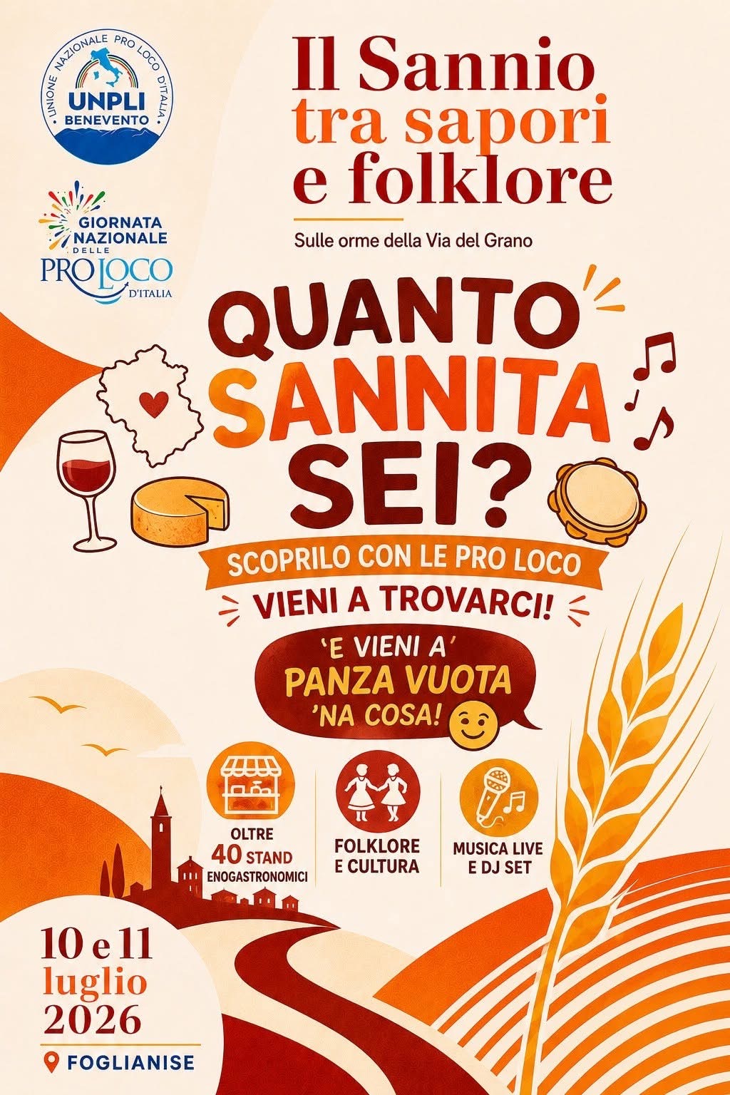 Il Sannio tra sapori e folklore