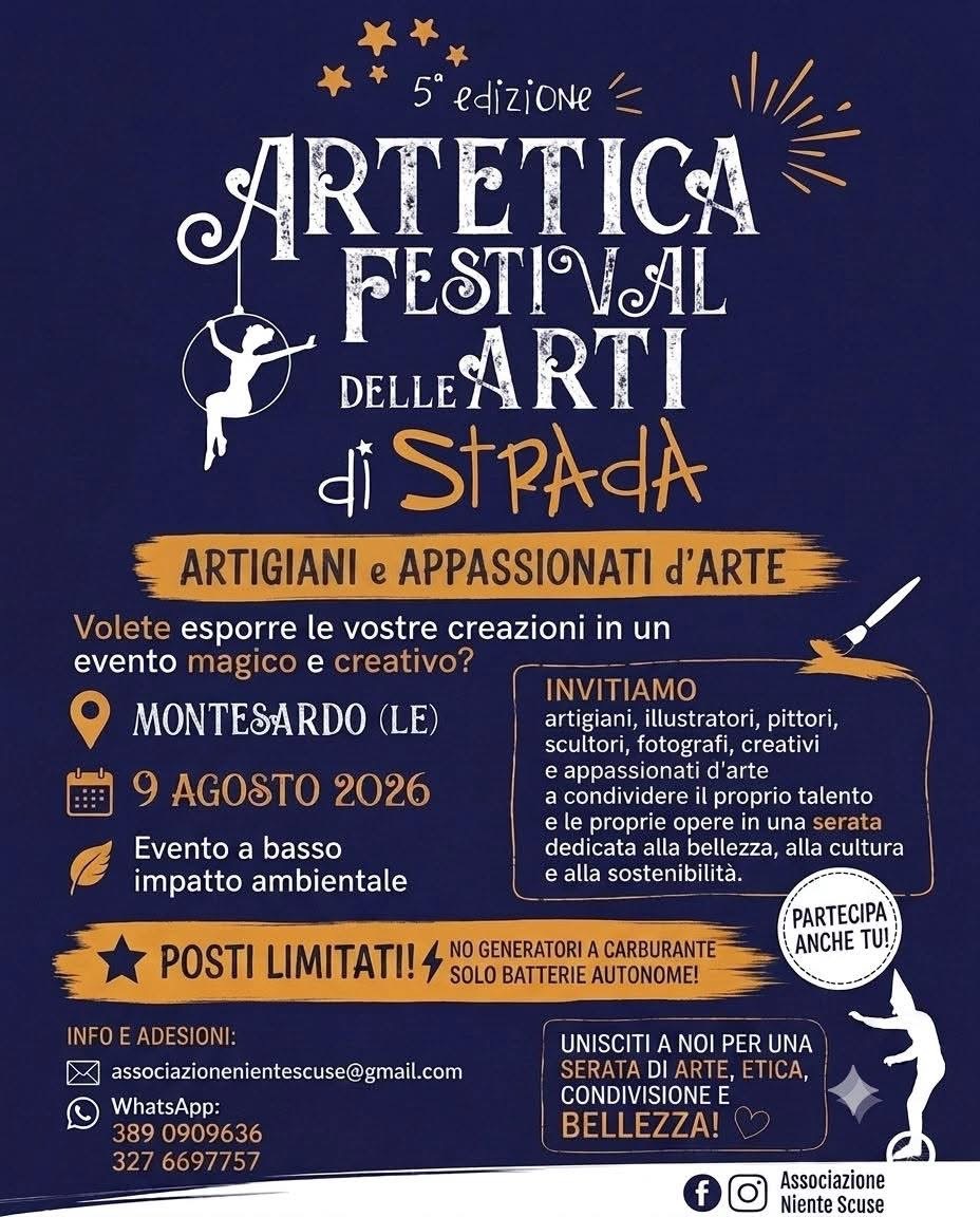 ARTETICA Festival delle Arti di Strada