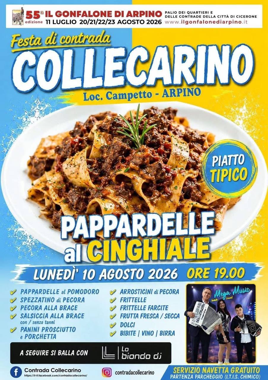 Il Gonfalone di Arpino Palio dei Quartieri e delle Contrade della Città di Cicerone