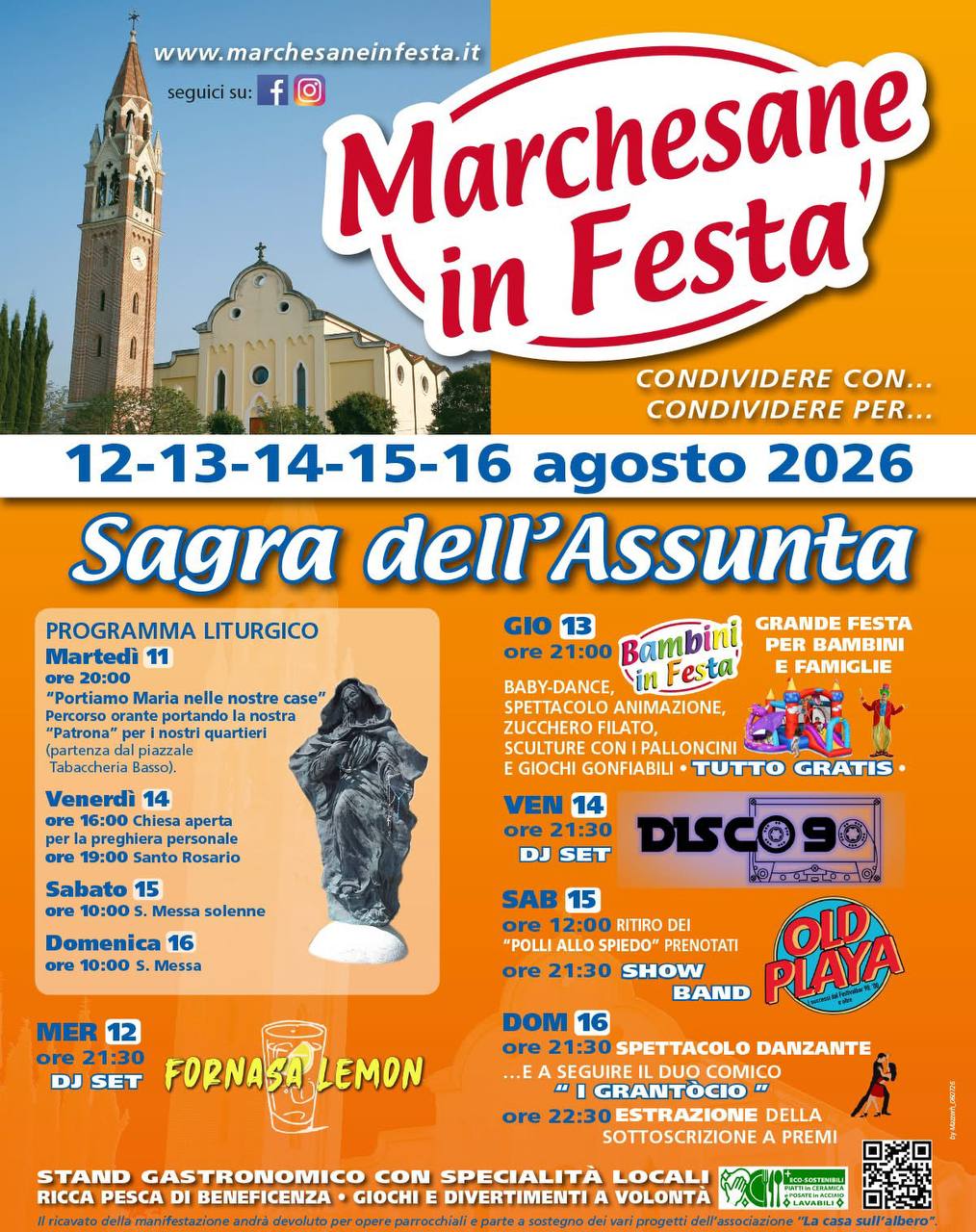 Marchesane in Festa - Sagra dell'Assunta