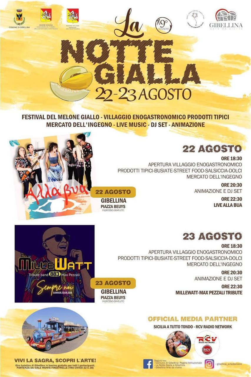 La Notte Gialla - Yellow Melon Festival