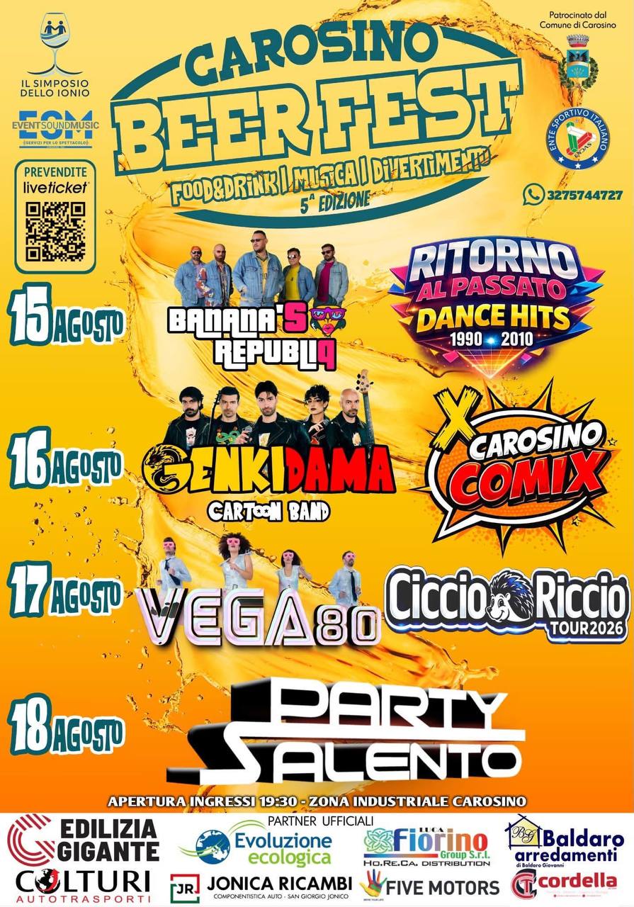 Carosino Beerfest