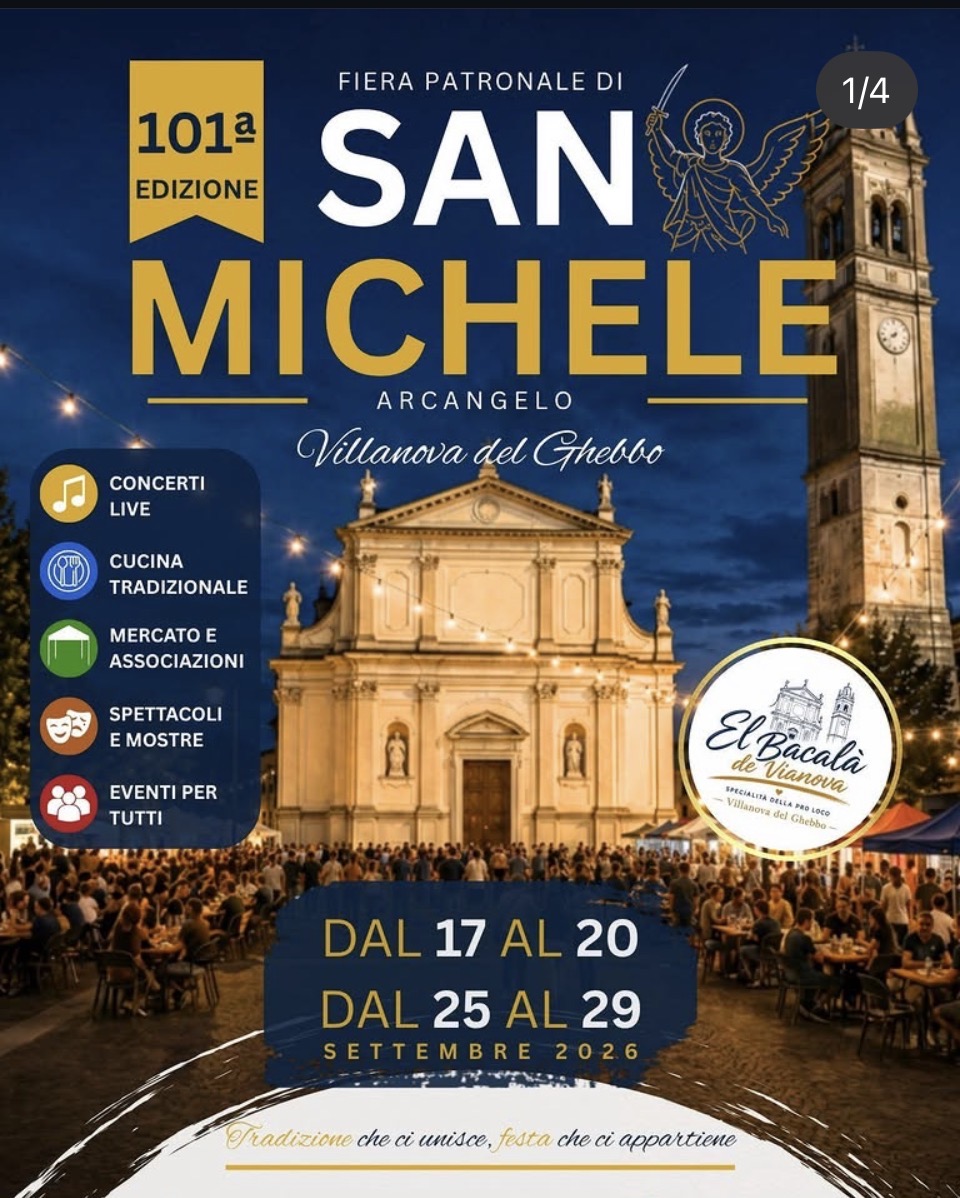 Fiera Patronale di San Michele Arcangelo