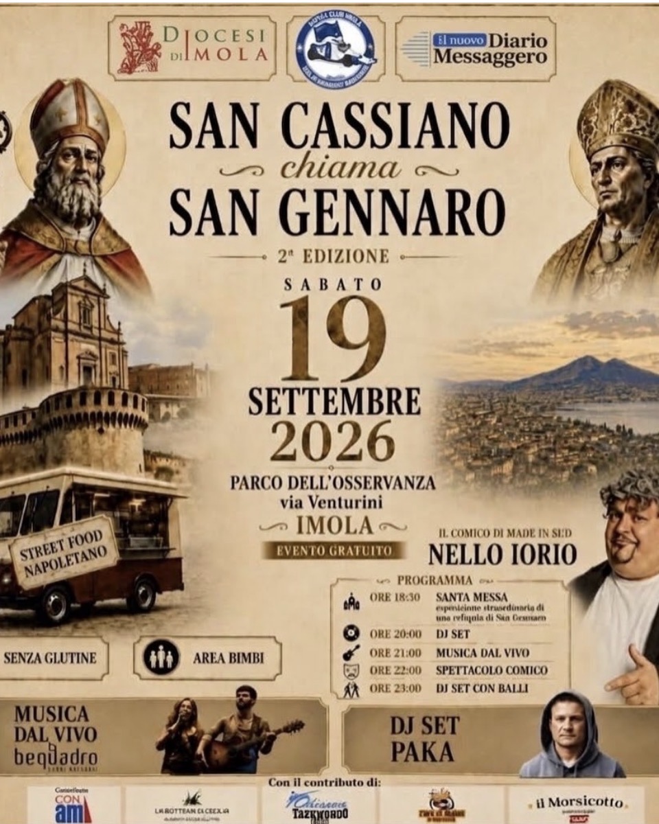 San Cassiano chiama San Gennaro