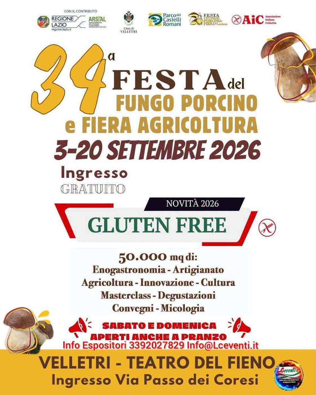 Festa del Fungo Porcino e Fiera Agricoltura