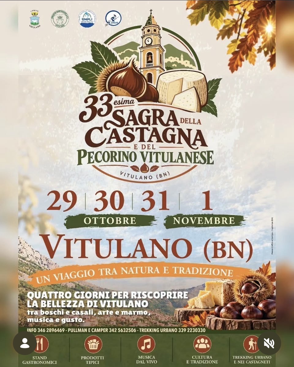 Sagra della Castagna e Pecorino Vitulanese