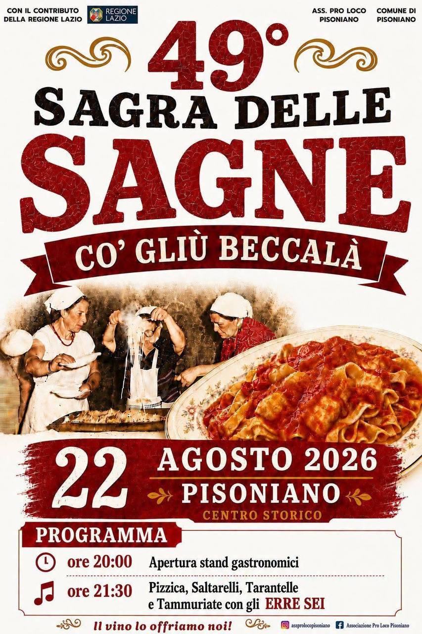 Sagra delle Sagne co' Gliù Beccala