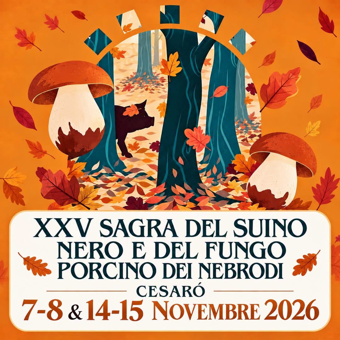 Sagra del Suino Nero e del Fungo Porcino dei Nebrodi
