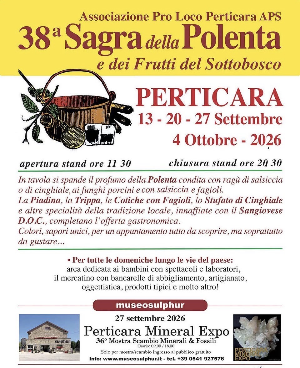 Sagra della Polenta e dei Frutti del Sottobosco in Perticara