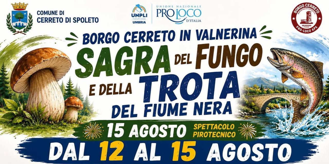 Sagra del Fungo e della Trota del Fiume Nera