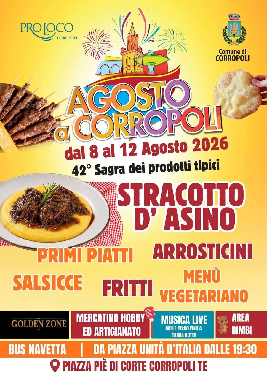 Sagra dei prodotti tipici – Straccotto d'Asino