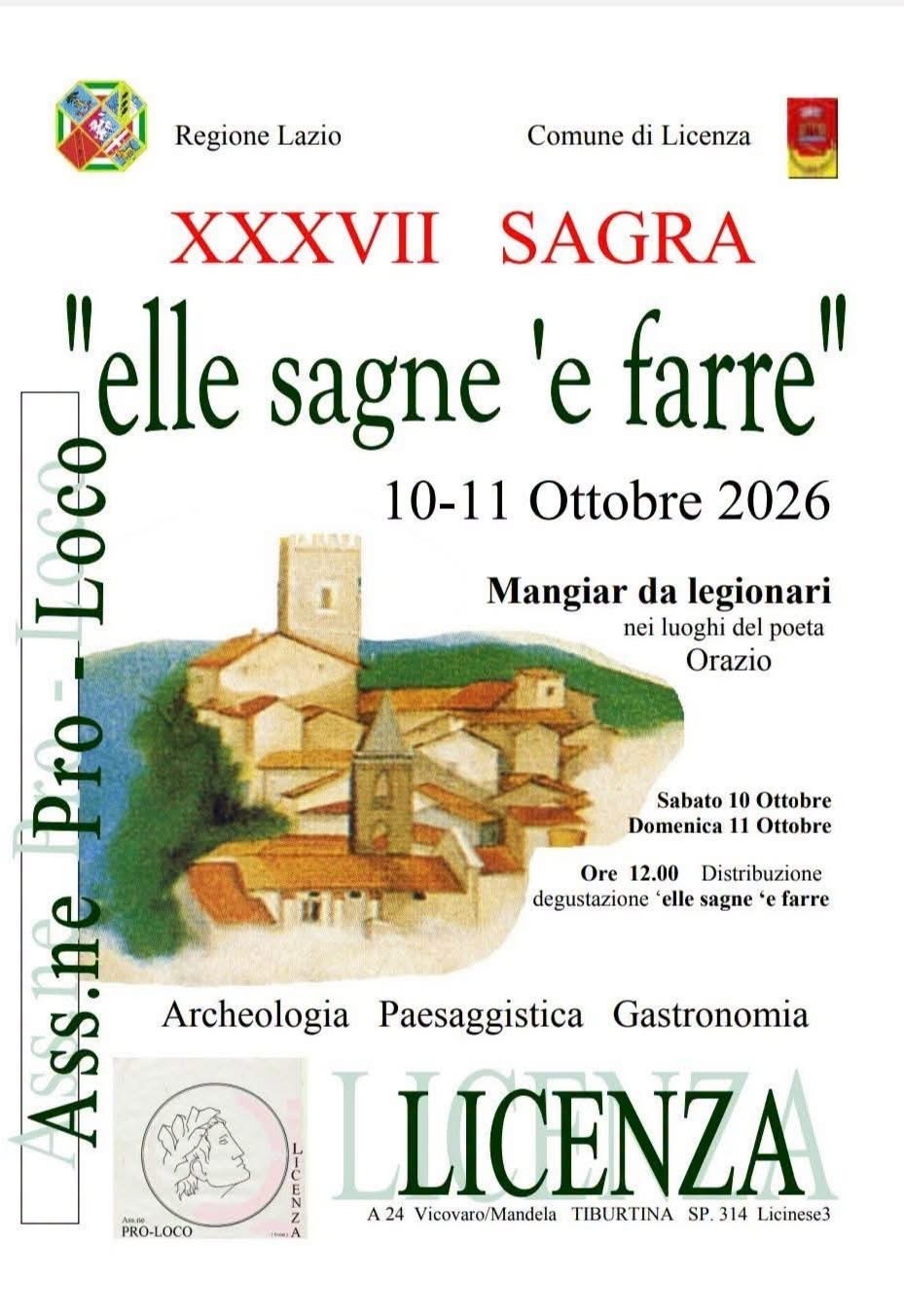Sagra delle Sagne 'e Farre