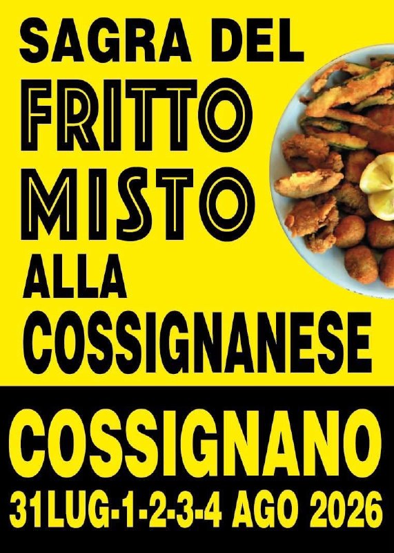 Sagra del Fritto Misto alla Cossignanese