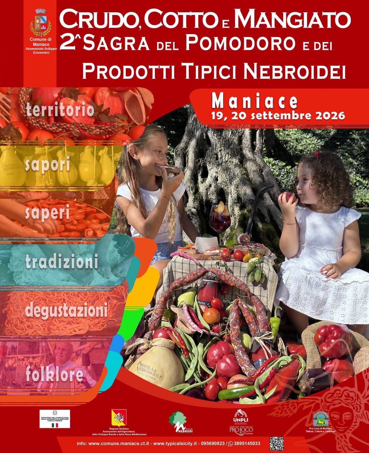 Sagra del Pomodoro e dei Prodotti Tipici Nebroidei