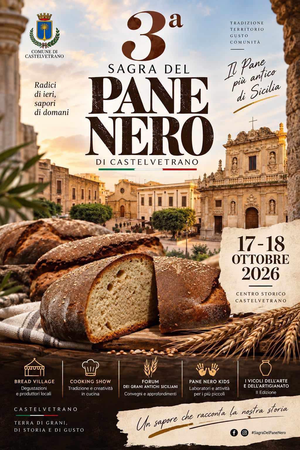 Sagra del Pane Nero di Castelvetrano: Black Bread Festival